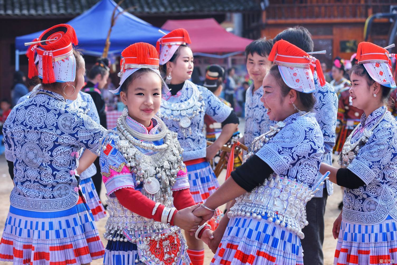 中国贵州的一个少数民族族群 亻革家图片 第5张