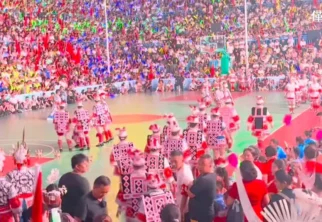 革家文化遗产艺术在2025年黔东南村BA总决赛深山音乐会展…