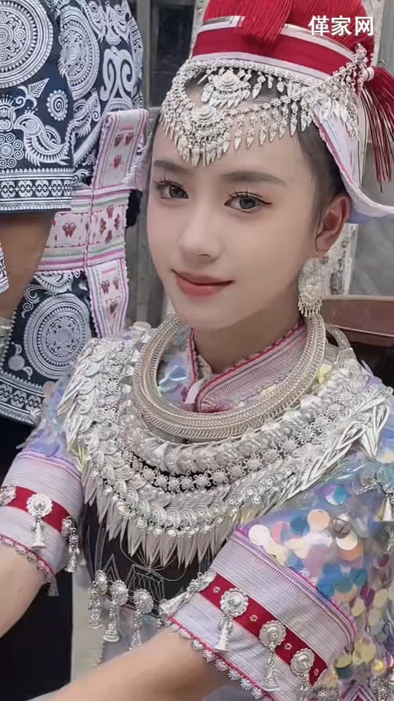 今天是看牛坪结束革家姑娘 革家服饰 民族服装民族文化 少数民族的魅力 贵州美好推荐官…